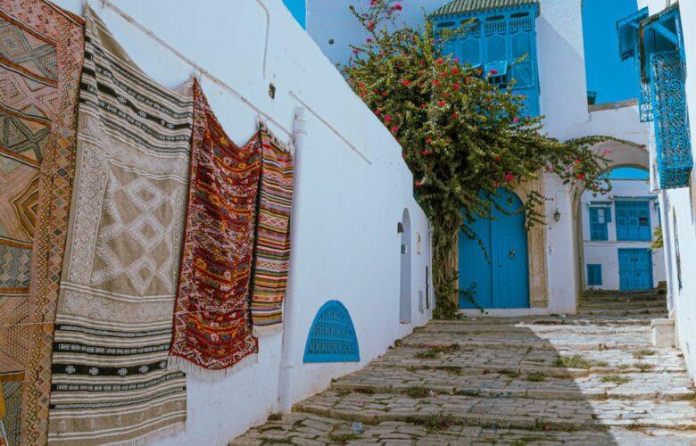 découvrez sidi bou said, un charmant village tunisien aux maisons blanches et volets bleus, offrant une vue imprenable sur la méditerranée. perché sur une falaise, ce lieu enchanteur est idéal pour se promener dans ses ruelles pittoresques, savourer une tasse de café et admirer l'artisanat local. parfait pour une escapade romantique ou un moment de détente.